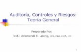 Auditoría, Controles y Riesgos: Teoría Generaluls.unescpa.ac.pa/archivos/aleon_8-225-2246/Archivos_de_Cursos/... · Es un proceso de valuación independiente y objetiva que asegura