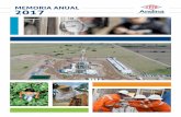 MEMORIA ANUAL 2017 - ypfb-andina.com.bo · productora boliviana de gas natural, crudo, condensado y gasolina, con participación en la transportadora de gas ... Yacimientos Petrolíferos