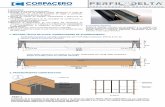 2. PROCEDIMIENTO CONSTRUCTIVO - corpacero.com Delta.pdf · Incremento significativo en la velocidad de construcción y rendimiento de la mano de obra. ... PARA LOS AS DE ENTREPISOS