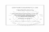 DEPARTAMENTO DE TECNOLOGÍA - IES Almudenaies.almudena.madrid.educa.madrid.org/dpto_tecnologia/tec_ind/prog... · objetivos generales de etapa y especÍficos del Área de tecnologÍa