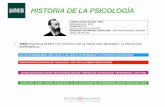 HISTORIA DE LA PSICOLOGÍA€¦ · historia de la psicologÍa ... uned las palmas inicios en heildelberg (1857-1874): la influencia de helmholtz y la inferencia inconsciente