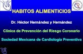 Habitos alimenticios · Clínica de Prevención del Riesgo Coronario Sociedad Mexicana de Cardiología Preventiva. Objetivo de la platica: que sea útil ... azúcares, frutas y verduras.