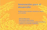 Innovación para el desarrollo - cepal.org · (CEPAL), sobre la base de información del Instituto Nacional de la Propiedad Industrial de Brasil, INPI ... productivos, modelos de
