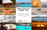 Guía TOP 10 Menorcamenorca.e-bigfoot.com/wp-content/uploads/2015/06/Guía-TOP-10... · Playa del Pilar Es una de las playas vírgenes más espectaculares de la costa norte, por sus