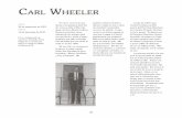 CCarlarl W Wheelerheeler - solocreed.com · Luego leí el libro que Gordon Lindsay escribió ... Ud. vino aquí para recibir el bautismo del Espíritu Santo”. Él oró por mí,