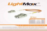 lightmax.eslightmax.es/Catalogo-Lightmax-2015_esp.pdf · la marca de la fibra Óptica la marca de la fibra Óptica 04 cables cable monotubo armado dielÉctrico int/ext lszh multimodo-monomodo