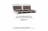 Catálogo de Gofreras en Hosteleria10 - Productos y ... catálogo agrupa toda la información disponible sobre las Gofreras que se distribuyen en España, según la facilitan sus respectivos