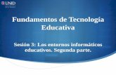 Fundamentos de Tecnología Educativa - …moodle2.unid.edu.mx/dts_cursos_mdl/lic/TE/FTE/S03/FTE03_Visual.pdf · ¿Qué son los Libros interactivos Digitales (LID)? Son libros en formato