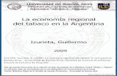 La economía regional del tabaco en la Argentinabibliotecadigital.econ.uba.ar/download/tpos/1502-0164_IzurietaG.pdf · régimen de privilegio dentro de las economías regionales del