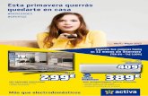 #Novedades #ofertas - mueblesgavira.es · Más que electrodomésticos INVERTER 2.000 FRIGORÍAS ENERGIA A+/A++ 2 FRIGO AMERICANO BOSCH KAG90AW204 ... • 10 años de garantía en