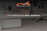 Acabados Melamina - Manufacturas Chacón Sánchezmanufacturaschaconsanchez.com/.../2016/03/Acabados-Melamina.pdf · ACABADOS MELAMINA ACACIA SUAVE Espesores disponibles: 19 y 25 mm.