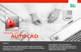 Diseñe con AUTOCAD - iedsservicios.com.mx AutoCAD.pdf · aplicarlas en el desarrollo del diseño y elaboración de dibujos de fabricación y construcción. AUTOCAD ... de aprendizaje