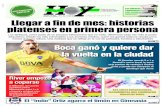 Edición de 24 páginas En la noticia La Plata, lunes 23 ... · Cruz y puede ser campeón el domingo que viene P ÁG 4 P ÁG 6 P ÁG 3 P ÁG 5 P ÁG 9 ... lizado el viernes pasado