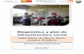 Diagnóstico y plan de infraestructura social · 2010 la fase de diagnóstico y planificación en cada una de las comunidades. Este informe contiene los resultados del diagnóstico