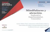 Mindfulness y atención - Destacamos - 37º …semfyc2017.com/.../unico_ppt.pdfEstimulación basada en Mindfulness para personas mayores con enfermedad de Alzheimer u otras demencias.
