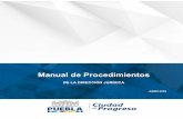 Manual de Procedimientosgobiernoabierto.pueblacapital.gob.mx/transparencia_file/sedeso/... · Servicios, derivados de los diversos procedimientos de adjudicación; en el marco de