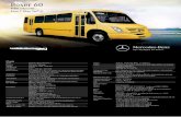 REF-BAJA BOXER60 1421-60 EUROV-EDITautobusesmercedesbenz.com.mx/resources/descar... · Mercedes Benz G85-6, manual de 6 velocidades sincronizadas, con overdrive en la 6ª velocidad.