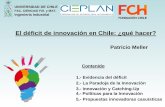 El déficit de innovación en Chile: ¿qué hacer? - CIEPLANcieplan.org/media/publicaciones/archivos/359/El_deficit_de... · a. transferencia de aprendizaje + que de conocimiento