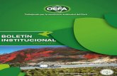 oefa.gob.peoefa.gob.pe/wp-content/uploads/2012/06/boletin_Setiembre_2011.pdf · Charla de InducciOn a IOS Supervisores Mineros elegidos en ... OEFA realizó la Charla "Cuidemos el