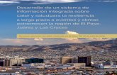Desarrollo de un sistema de información integrada …cpo.noaa.gov/sites/cpo/NIHHIS/El Paso Report Spanish_FinalPrint.pdf · agencias locales y federales, y el taller fue planeado