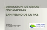 DIRECCION DE OBRAS MUNICIPALES SAN ... - San …sanpedrodelapaz.cl/wp-content/uploads/2014/01/cierre_pasajes.pdf · SAN PEDRO DE LA PAZ DIRECTOR PATRICIO F. BERNAL AGUAYO ARQUITECTO