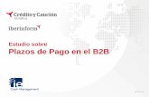 Estudio sobre Plazos de Pago en el B2B - Portada ... / 10 / 14 Página 2 Ficha técnica Dato de plazos de pago 2013 •79.936 empresas españolas con cuentas depositadas de 2013. •Balances