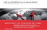 Barómetro de Prácticas de Pago ejecutivo 1 Introducción 1.1 Este informe forma parte de la 10ª edición del Barómetro de Prácticas de Pago, elaborado y distribuido en España