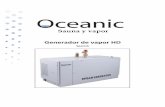 Sauna y vapor Generador de vapor HD - oceanic … · del generador necesario para calentar un tamaño de sala de vapor específico puede variar de acuerdo a una serie de factores