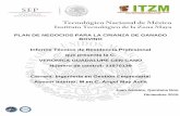 PLAN DE NEGOCIOS PARA LA CRIANZA DE … · Cuadro 7. Resumen de inversión del proyecto ganadero en la comunidad de San Román ...