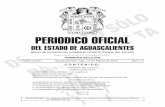 PERIODICO OFICIAL - aguascalientes.gob.mx · (Artículo 112 del Reglamento de la Ley Orgánica del Poder Legislativo) Dip. María de Lourdes Dávila Castañeda, SEGUNDA SECRETARIA.