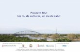 Projecte RIU: Un riu de cultures, un riu de salut - ehu.eus · Evaluación cuantitativa ... La no continuidad de las personas agentes de salud en un segundo proyecto o su ... Crear