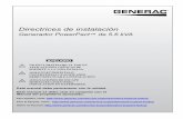 Directrices de instalación - navalmotor.comnavalmotor.com/mediaserver/web/generac/manuales/Generac_Manual... · Directrices de instalación para generadores enfriados por aire PowerPact