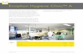 Ecophon Hygiene Clinic™ A Clinic A C1-PRODUCT-ES.pdf · Ejemplos de aplicaciones: ... Prestaciones de Producto (DoP). Diagrama De instalación (m338) para ecophon hygiene clinic