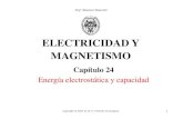 ELECTRICIDAD Y MAGNETISMO - cartagena99.com€¦ · ELECTRICIDAD Y MAGNETISMO ... 6 Energía potencial electrostática ... iguales y opuestas en los conductores y después determinamos
