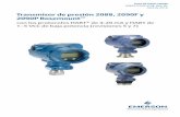 Guía de inicio rápido: Transmisor de presión 2088, …³n... · Guía de inicio rápido 00825-0109-4108, Rev. BC Abril de 2018 Transmisor de presión 2088, 2090F y 2090P Rosemount™