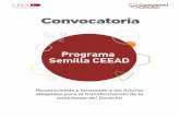 170528 Convocatoria Programa Semilla CEEADlibresinaloa.edu.mx/.../07/convocatoria-programa-semilla.pdf · 2018-07-05 · Carta de motivos de máximo 600 palabras, ... ¿Cuál de tus