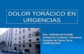 DOLOR TORÁCICO EN URGENCIAS - Acadèmia de … castillo-261110-7.pdf · Unidad de Cuidados Intensivos Hospital de Santa Tecla TARRAGONA DOLOR TORÁCICO EN URGENCIAS. Dolor torácico