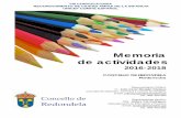 Memoria de actividadesredondela.gal/album/CIDADES AMIGAS/DOC/Memoria Redondela.pdfDesde el año 2016, este plan lleva a los centros de enseñanza, la importancia del reciclaje y compostaje.
