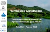 Humedales Construidosfch.cl/wp-content/uploads/2013/09/6_Humedales_presentaci_n.pdf · Humedales Construidos • Tratamiento de aguas residuales domésticas, ... drenajes ácidos