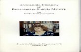 ROSAMARINA GARCÍA MUNIVE DE ANTOLOGÍA … · ANTOLOGÍA CÓSMICA DE ROSAMARINA GARCÍA MUNIVE Por Fredo Arias de la Canal Frente de Afirmación Hispanista, A. C. México 2002. ANTOLOGÍA