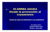 DIARREA AGUDA Desde la prevención al tratamiento · DIARREA AGUDA Introducción Diarrea: reducción en la consistencia de las evacuaciones (ESPGHAN/ESPID) y/o un incremento en la