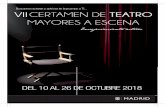 Buscamos actores y actrices te buscamos a TIinformaticamadridmayor.es/theme/bcu/documents/... · • GUION Original del Grupo de Teatro 12:15h DISTRITO SALAMANCA CMM LA GUINDALERA