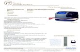 Tiempo y Línea del producto: Relojes checadores ...s/amano/tcx90.pdf · Señal de Entrada del Reloj: 15 VDC, 60Hz, 0.6A (Max.) Adaptador AC: 100 - 240 VAC, 50/60Hz Batería: Pila