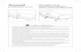 Uso del sistema de barandilla ARCORAIL - Home - … · 2013-03-25 · otro para asegurar que esta fija antes de ... Voltear la barandilla a la posición más cómoda y usarla como