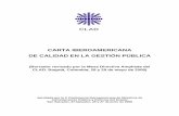 Carta Iberoamericana de la Calidad en la Gestión Públicaecaths1.s3.amazonaws.com/ngp/313530967.cofemod... · instituciones públicas y, en especial, con la racionalización de sus