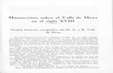 Manuscritos sobre el Valle de Mena en el siglo XVIIIriubu.ubu.es/bitstream/10259.4/1788/1/0211-8998_n174_p... · 2015-03-02 · paró otro libro, «Apuntes del Valle de Mena», que,