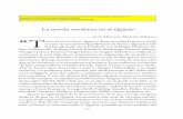La novela moderna en el Quijote - h-net.orgcervant/csa/artics07/martinmorans07.pdf · ... representa una novedad respecto a la novela idealista y a la ... cabreros del discurso de