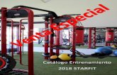 Catálogo Entrenamiento 2018 STARFIT¡logo... · 8 rodamientos 1700lb starfit >$59.990 set body pump starf7t --$½.990— collarin olímpico starf7t —$½8.990 barra olímpica 183cm-13kg