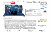 Unidad de Demostración del Ciclo de Refrigeración ... · 2. . La refrigeración por compresión de vapor y el ciclo de la bomba de calor tienen una gran importancia en la conservación