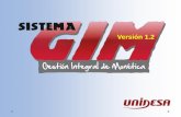 GIM Gestión Integral de Monética - …recambios.unidesa.com/GIM/PresentacionGIMv8.pdf · Conectar el hopper a la máquina e iniciar un un arqueo. • En el arqueo de billetes baja